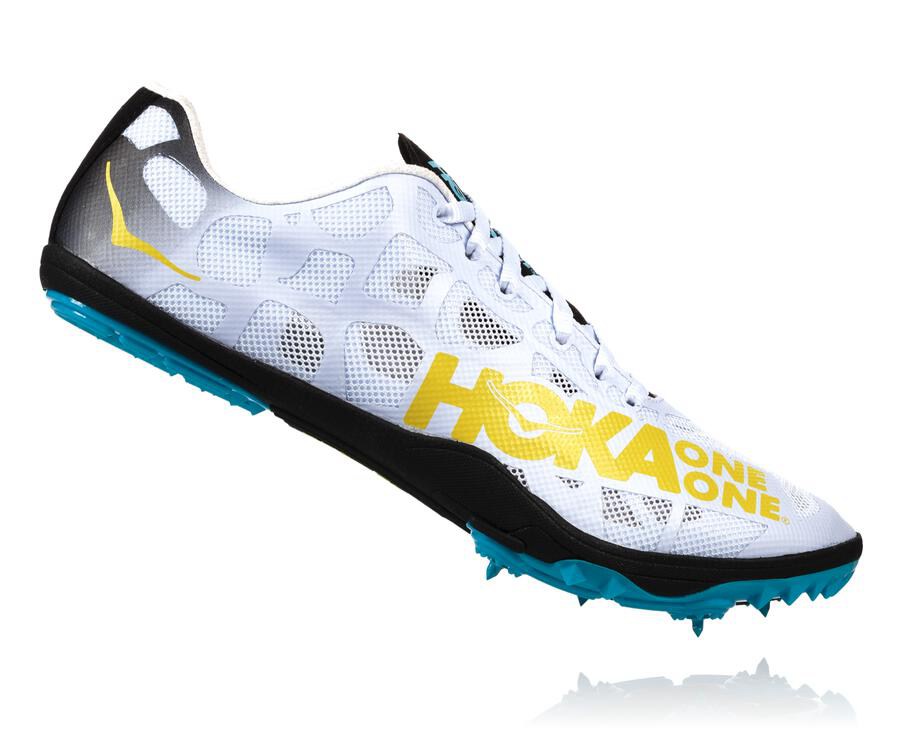 Zapatillas Atletismo Hoka One One Hombre - Rocket X - Blancas - YVU203586